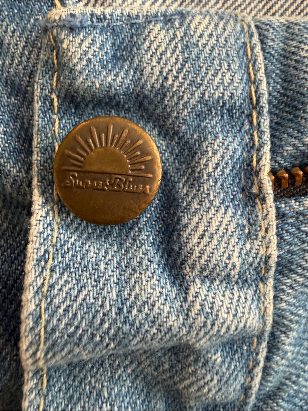 Sunset Blues Vintage 80’s Denim - Picture 9 of 14